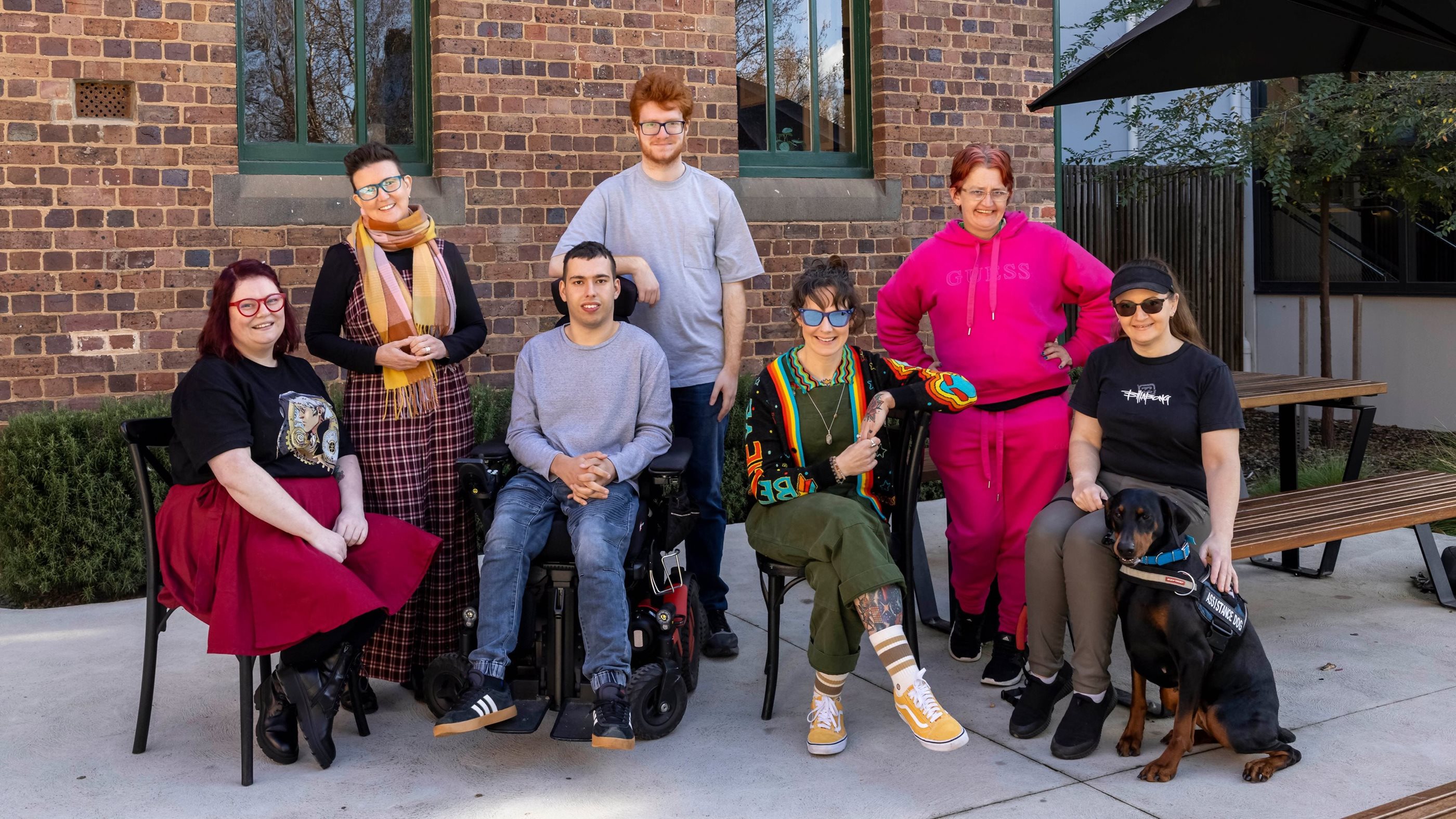 Image of the Centre of Excellence in Disability Iclusion co-creation team