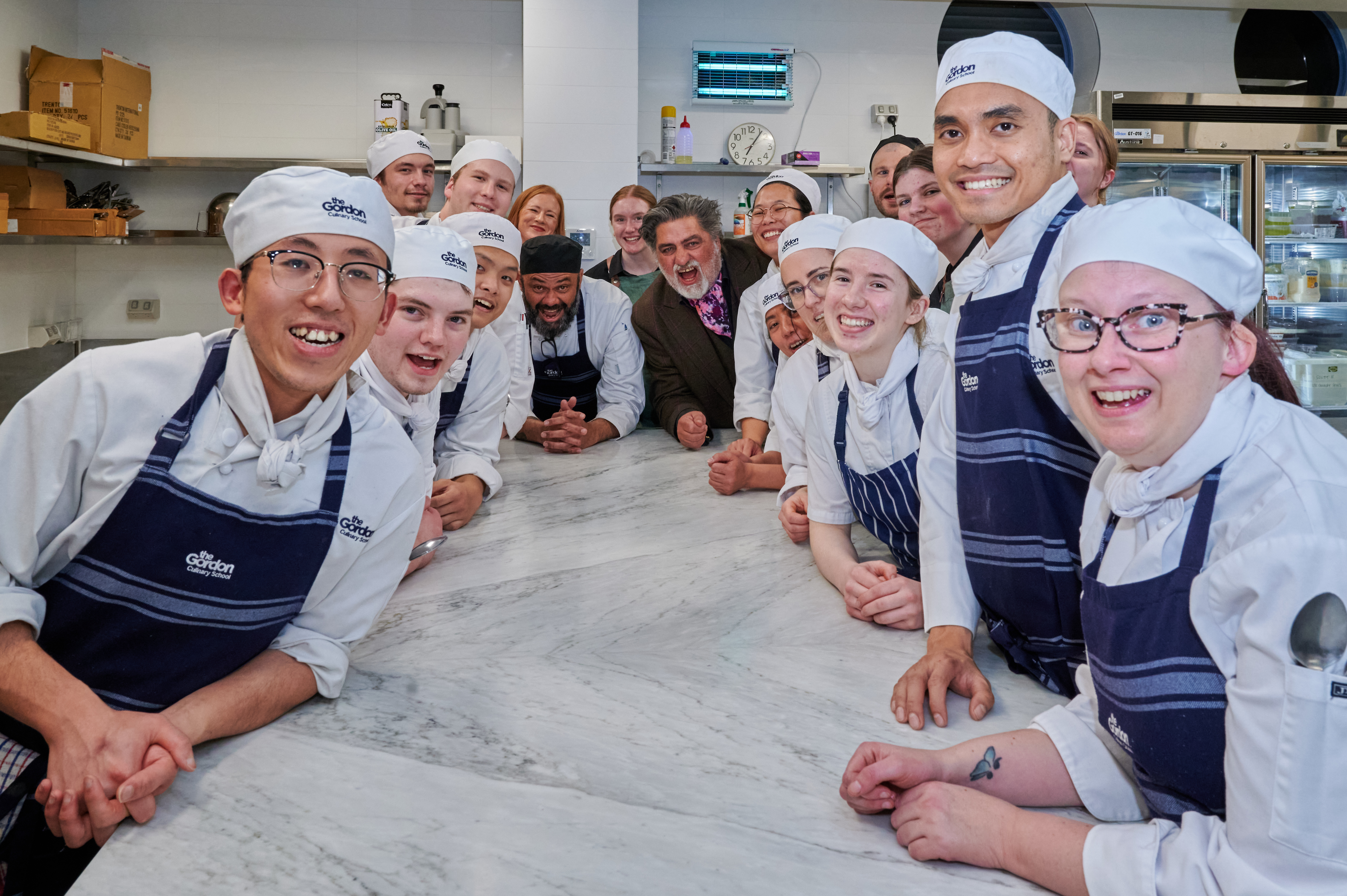 Gordon culinary students