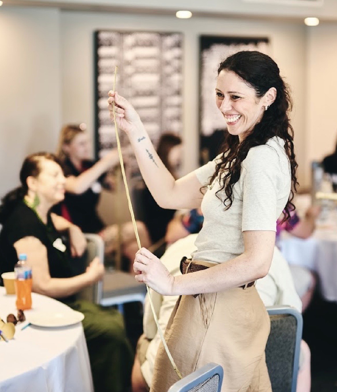 Image of Shirley Darcy, a proud Wiradjuri woman and the 2025 Australian Training Awards – Aboriginal and Torres Strait Islander Student of the Year. Shirley is smiling.