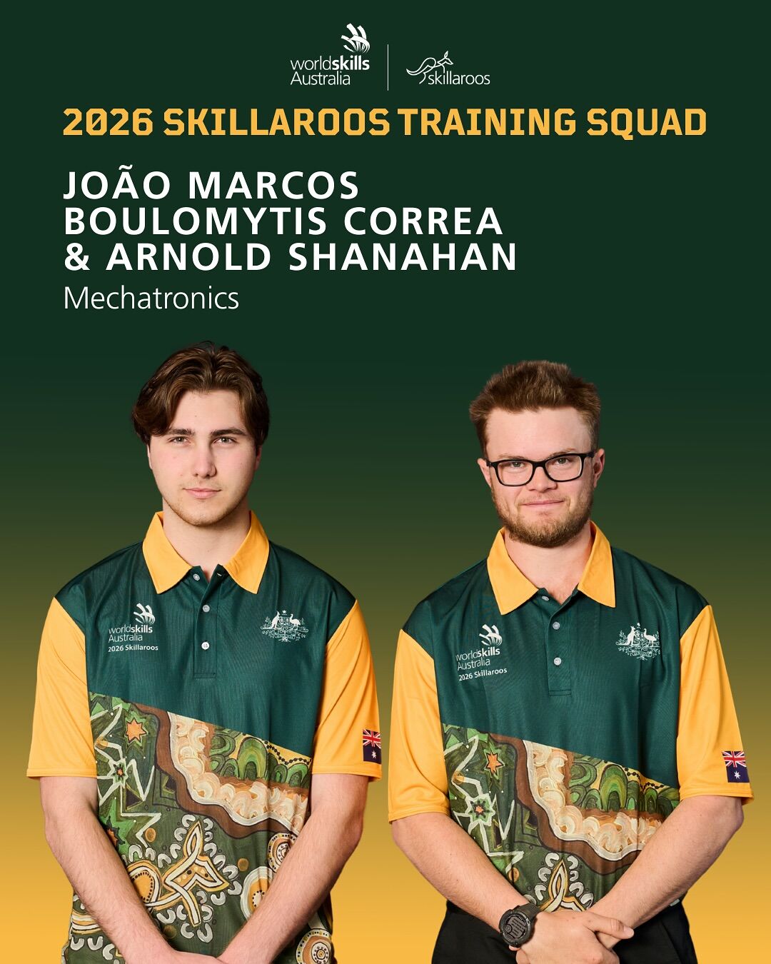 Image of the Skillaroo squad member Arnold Shanahan