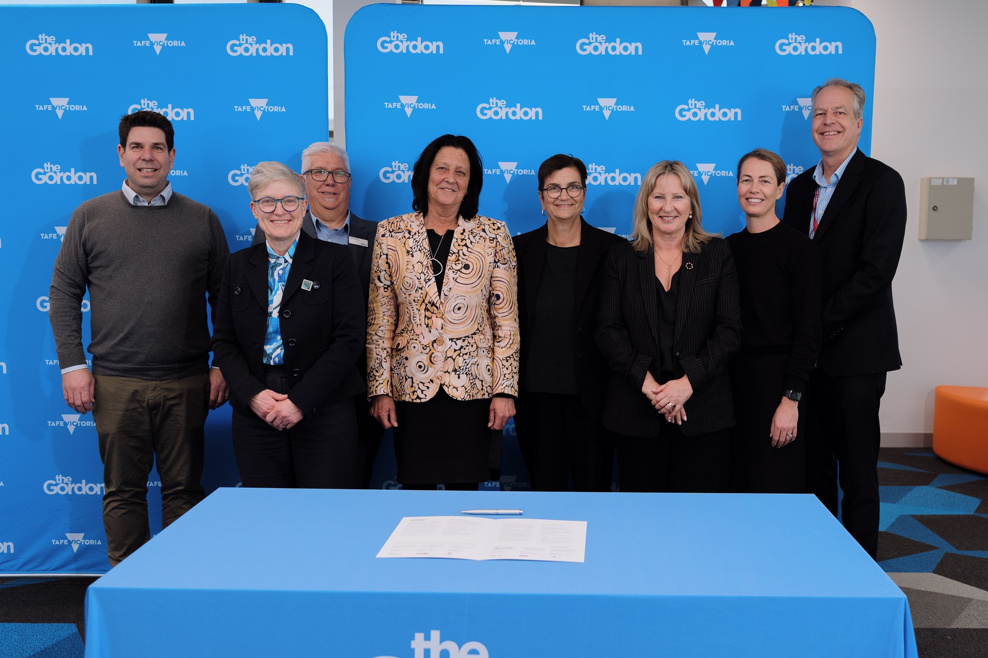 Image of signatories to the Geelong Inclusive Employment Compact 