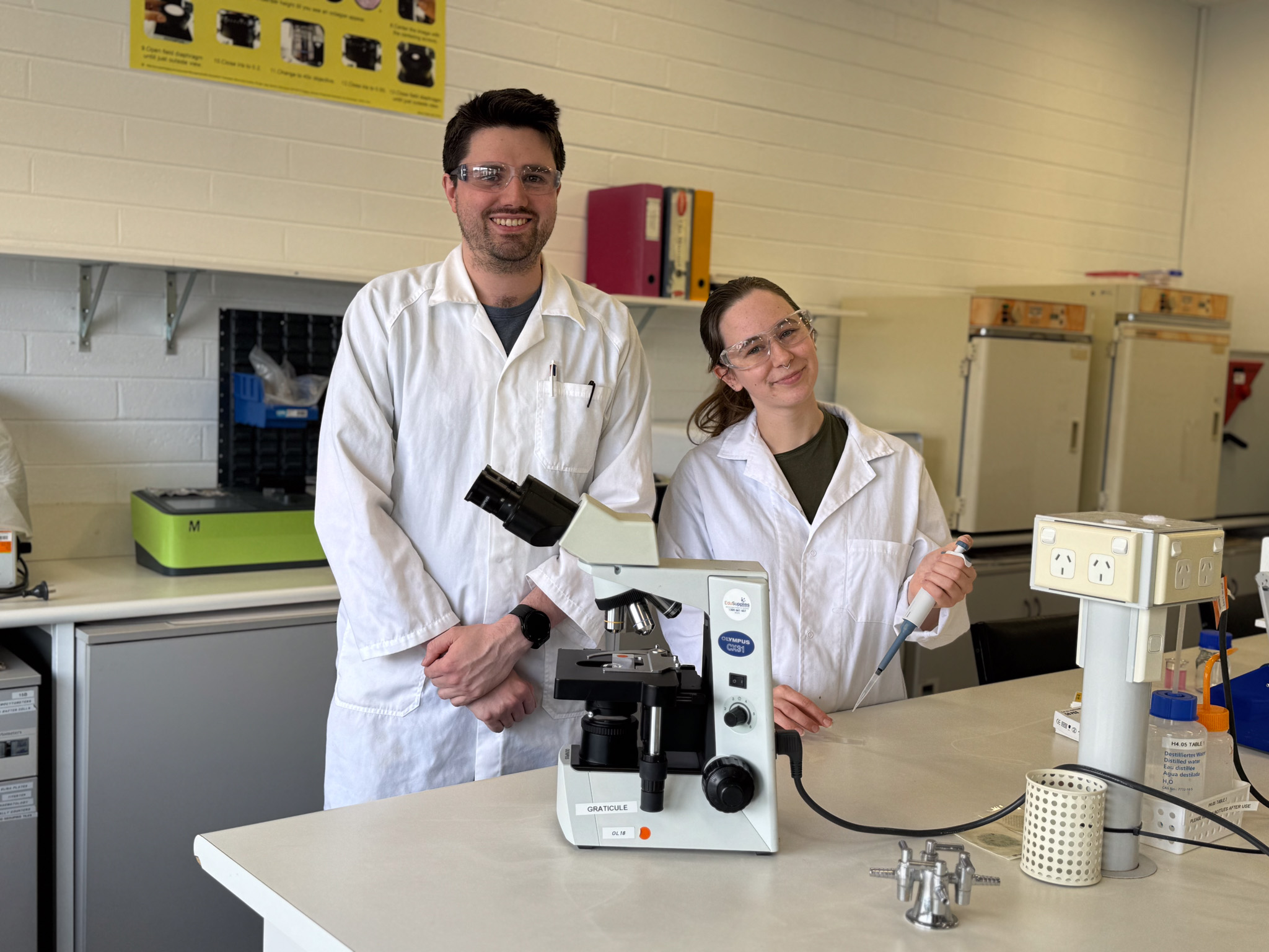 Image of Tahlia Giachi and Tom Marshall