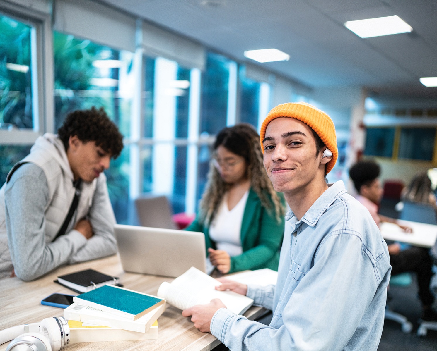 Image of student engaged in supporter learning programs