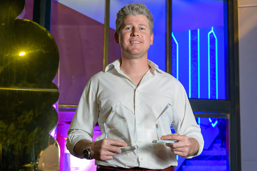 The Gordon Excellence Awards 2025 Apprentice of the Year, Simon Berry