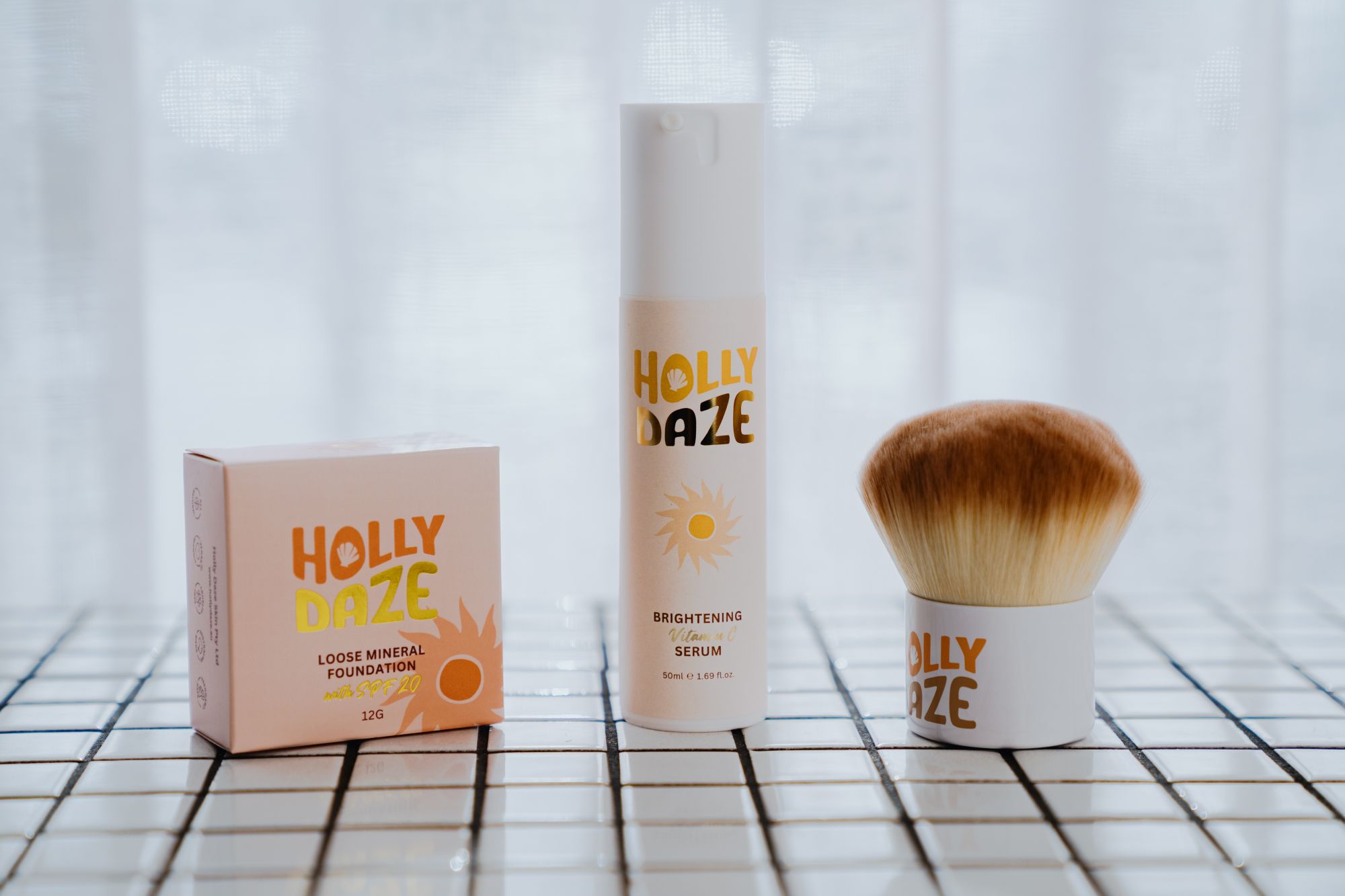Holly Daze skin care products.