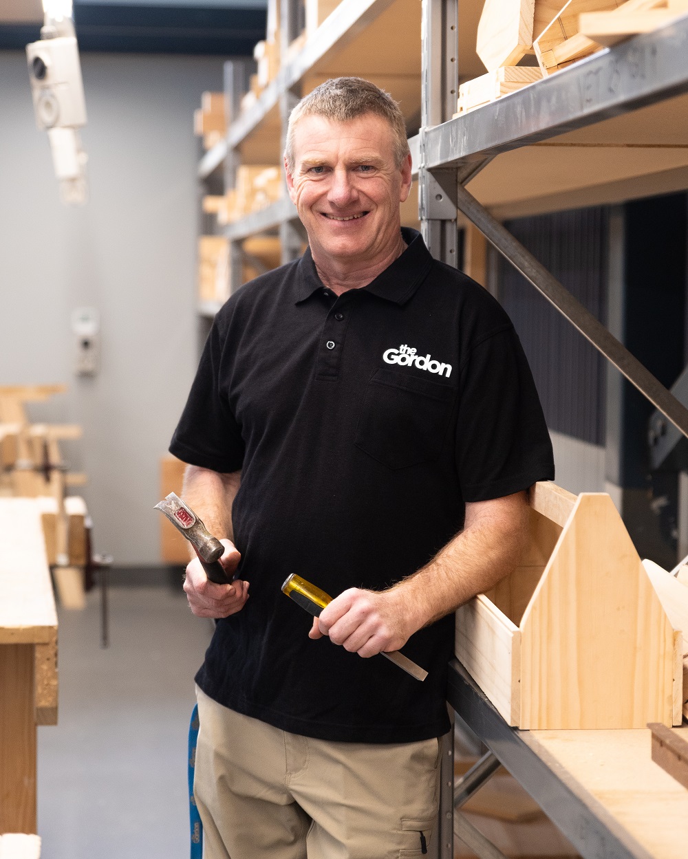 Chris Dickeson, Carpentry and Building teacher Finalist,