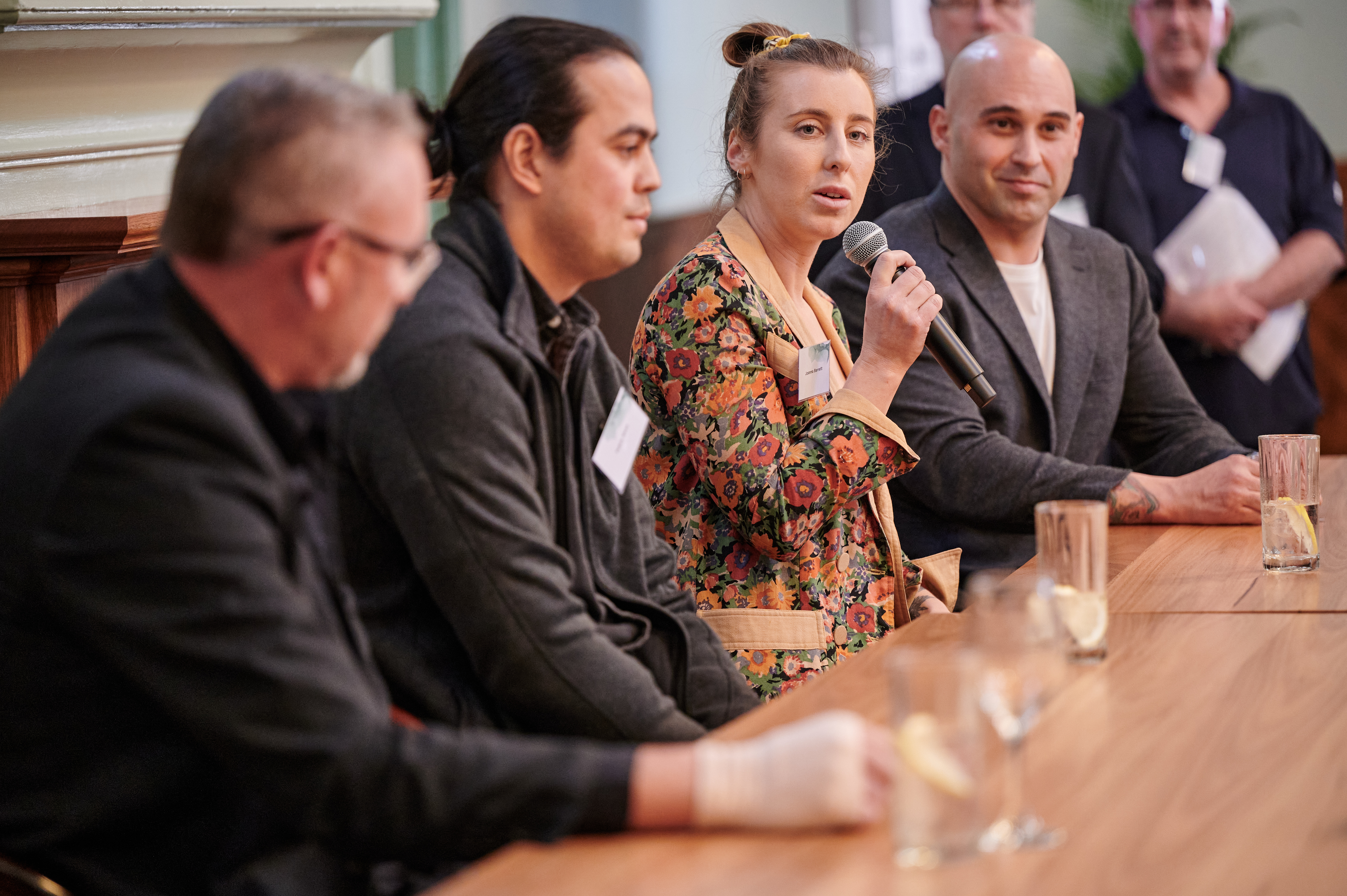 Culinary panel - Dwayne Bourke, Tobin Kent, Jo Barret and Shane Delia