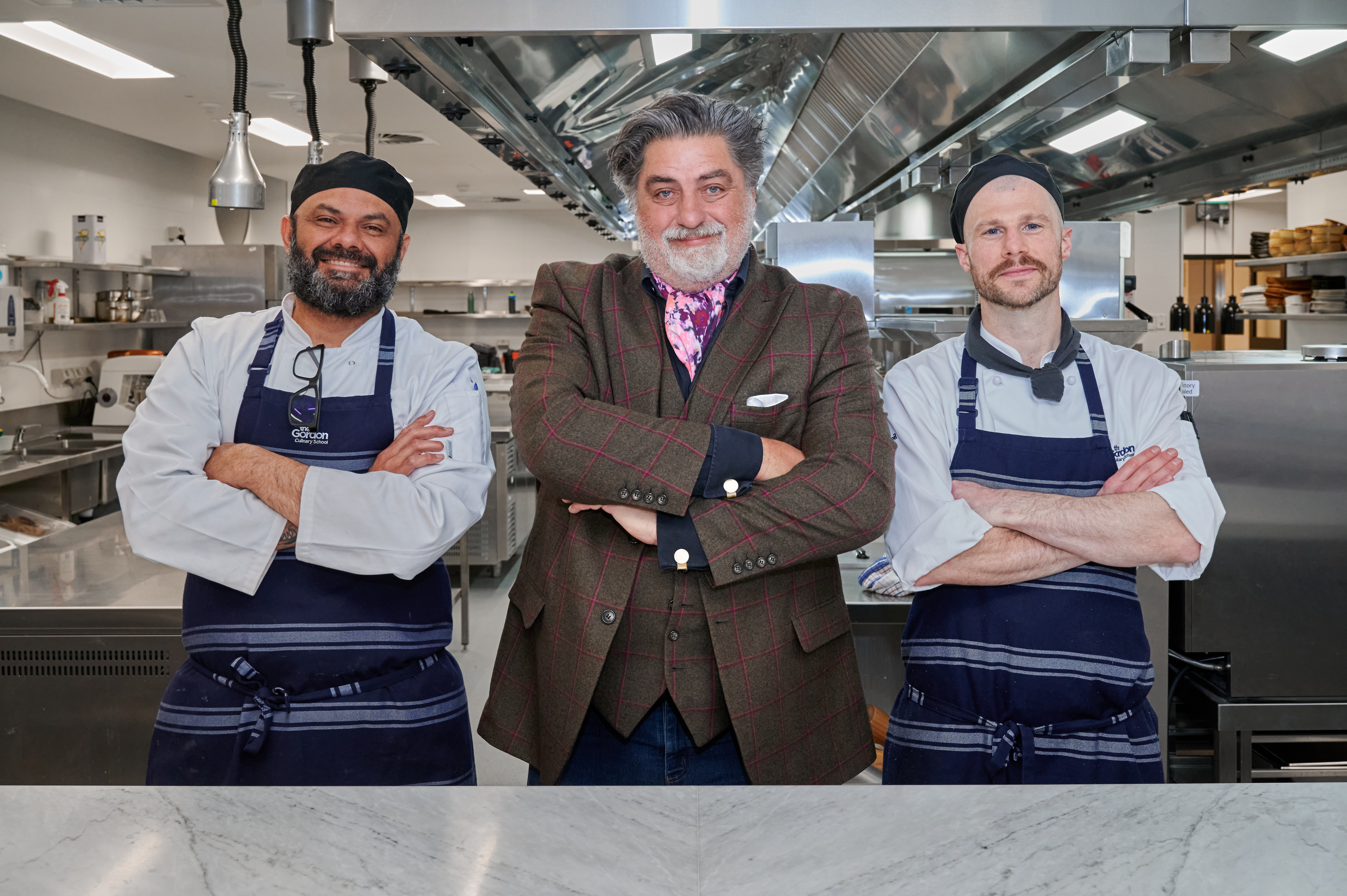 Daniel Brehaut, Matt Preston and Neil Cunningham