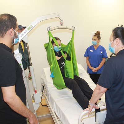 HSA students train at Mercy Hospital