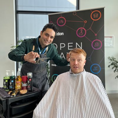 Open Day 2022_Buzz cuts with barbering