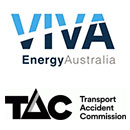Logos for VIVA energy and TAC