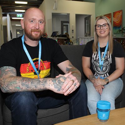 Jess and Nic from Odyessy House_Community Services