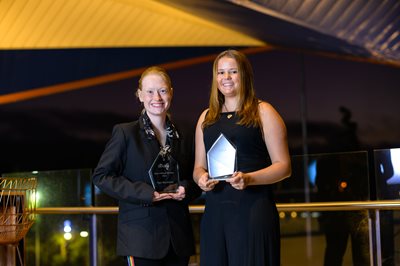 Gordon Awards for Excellence winners, Pippa Macpherson and Rachael Parrot