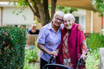 Aged care stock image