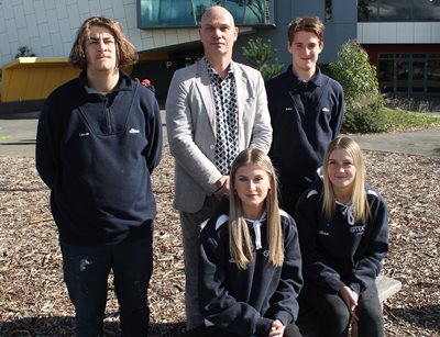 VCAL students with Gavin Wake at The Gordon