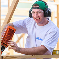 Image of Corey Doyle, Building and Construction student